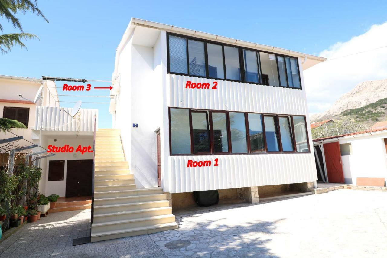 Rooms & Studio Apartment Mira Baška Εξωτερικό φωτογραφία